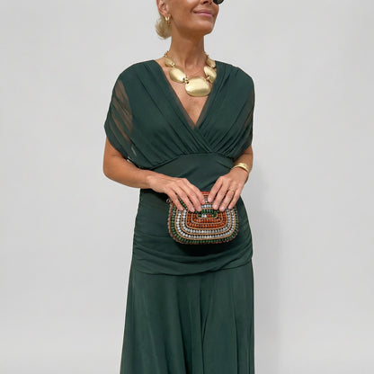 YUNO | Off-Shoulder Maxi Dress