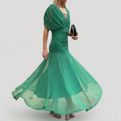 YUNO | Off-Shoulder Maxi Dress